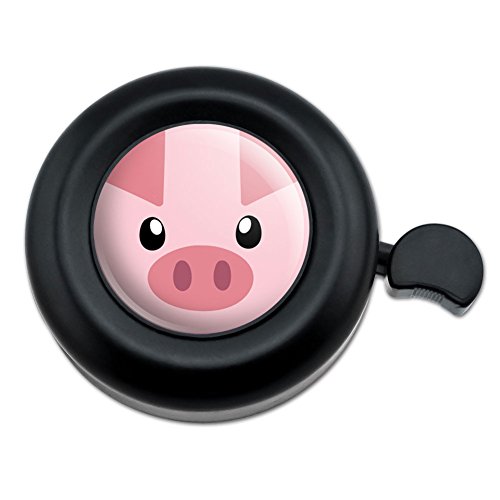 GRAPHICS & MORE Pig Face Farm Animal Bicycle Handlebar Bike Bell