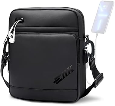 Smatree Crossbody Umhängetasche für 11 Zoll iPad Pro/10.9 Zoll iPad Air, Messenger Bag für elektronisches Zubehör, leichte wasserfeste Tragetasche