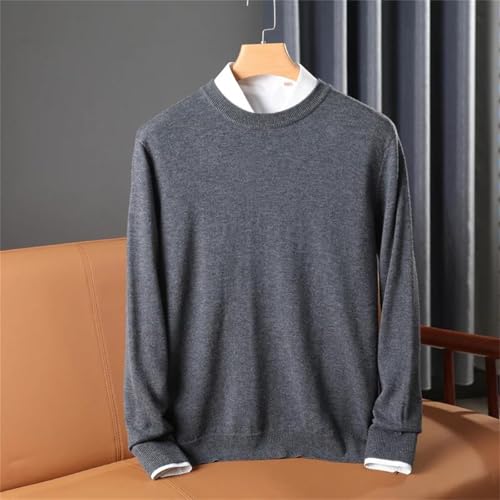 Men’S Casual V-Neck Pullover Sweater Lightweight Thin Wool Long Sleeve Loose Fit Knit Jumper Tops2