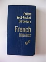 Follett Vest-Pocket French Dictionary 0695815326 Book Cover