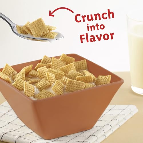 Image of Peanut Butter Chex Cereal, Gluten Free Breakfast Cereal, Made with Whole Grain, 12.2 oz