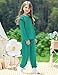 Yekaty Girls Clothes Size 10 11 Fall Ruffled Long Sleeve Tops and High Waisted Loose Pants Set Fashion Outfits
