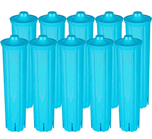 10 x BROUGI Wasserfilter kompatibel mit JURA CLARIS BLUE Filterpatrone ENA Impressa One Touch Micro Giga5 J9.2 J9.3 J9.4 J80 J85 Z7 Z9 A5 A9 C50 C55 F7 F8 1 3 5 7 8 9 Kaffeevollautomat (10er Pack) Cover