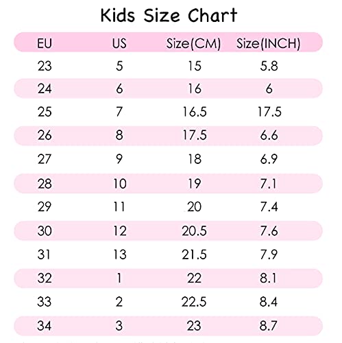 Outee Toddler Girls Rain Boots Little Kids Baby Light Up Printed Waterproof Mud Shoes Pink Unicorn Lightweight Rubber Adorable With Easy-On Handles Non Slip (Size 1,Pink) #TOP5