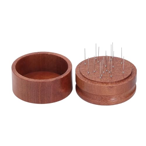 Shabili Wood Coffee Pin Head Distributor Multipurpose Powder Mixing Tool