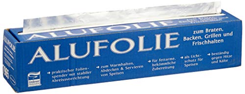 Unilever Food Solutions Alufolie, 150 m x 44 cm, 1er Pack (1 x 2,5 kg)
