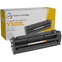 LD Products Compatible Toner Cartridge Replacement for Samsung Y503L CLT-Y503L High Yield Single Yellow Compatible with Samsung ProXpress C3010DW and C3060FW MFP