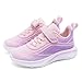 Boys Girls Strap Sneakers Lightweight School Sneakers Non-Slip Breathable Training Shoes Fashion Slip on Shoes