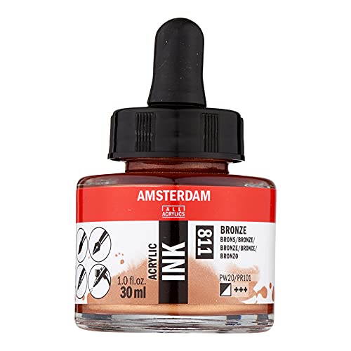 Amsterdam Acrylfarbe, 30 ml (811 Bronze)