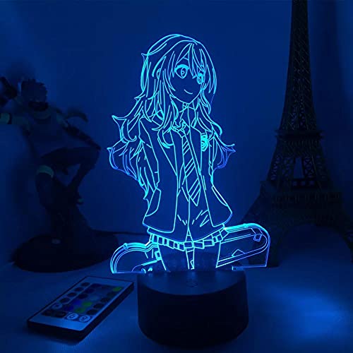 Luce notturna a LED Anime Kaori Miyazono 3D LED