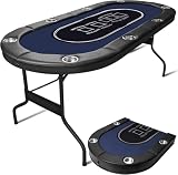 mesa poker Tamaño / Peso del producto: 181 x 81 x 74 cm / 23 kg. Tamaño del paquete: 102 x 94 x 16 cm / 29 kg.