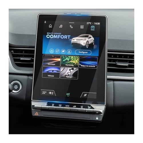 Protecteur d'écran nano voiture Captur 2 : navigation 10.4 pouces nette pour vos voyages