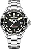 Reloj de Hombre NH35A Automático de Buceo 42MM, Esfera Negra Texturizada 3D, Acero Inoxidable para Hombre 2