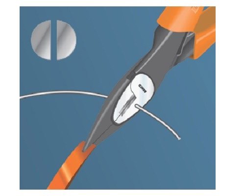 Bahco 2430G-160 6 1/4-Inch Ergo Long Nose Pliers #TOP1