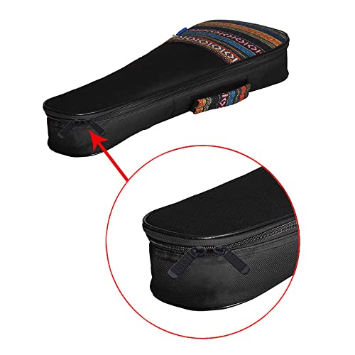 KOCAN Coloré 21″Soprano ukulélé ukulélé Uke Sac Sac à Dos étui Ethnique National Style Durable Coton éponge Rembourrage avec bandoulière réglable,Ukulele Sac à Dos - Les Beatles, Paul McCartney, John Lennon, RIngo Starr, George Harrison KOCAN Coloré 21"Soprano ukulélé ukulélé Uke Sac Sac à Dos étui Ethnique National Style Durable Coton éponge Rembourrage avec bandoulière réglable,Ukulele Sac à Dos – Image 8