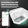 VIVOSUN VGrow DWC Hydroponics System Kit, Only for VGrow Smart Grow Box, Not Compatible with E42A/E42A+/A22/A10，Not Used in Grow Tent, 4-Gallon with Air Stones & Rapid Rooters #5