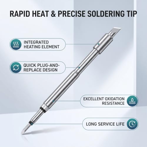 Image of Universal Handle for Soldering Iron Tips C245 T245 245-K Compatible Solder Bits Kit
