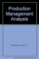 Production Management Analysis 0155719912 Book Cover