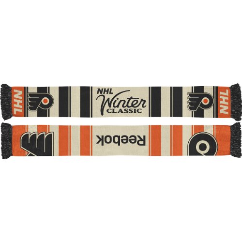 Reebok NHL Philadelphia Flyers 2011 NHL Winter Classic Scarf - Orange-Black