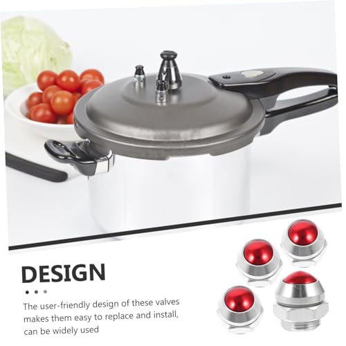 Housoutil GX40Y94VX2311OR7D 4Pcs Pressure Cooker Safety Valve Pressure Cooker Safety Relief Valves Float Valve thumb #5