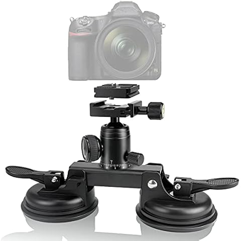 Heavy Duty DSLR Suction Cup Car Mount Cover