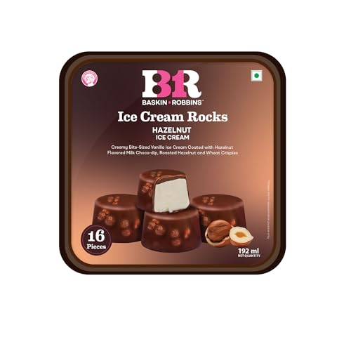 Image of Baskin Robbins Ice Cream Rocks - Hazelnut, 192ml