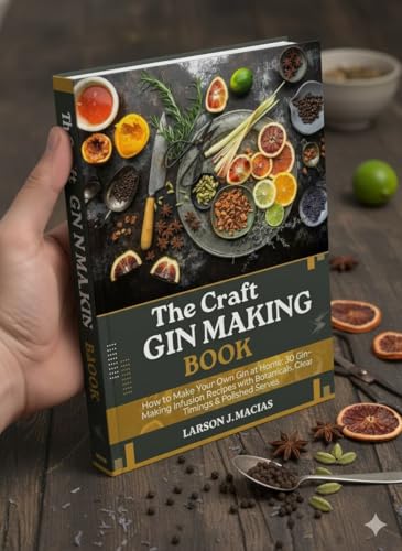 THE CRAFT GIN MAKING BOOK: How to Make Your Own Gin at Home: 30 Gin-Making Infusion Recipes with Botanicals, Clear Timings & Polished Serves