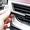 ZYBHMJE Car Air Freshener Vent Clip Essential Oil Diffuser for Aromatherapy with 6 Solid Aroma Sticks and an Aluminum alloy Holder Natural Air Freshener for Aromatherapy (Black) #4