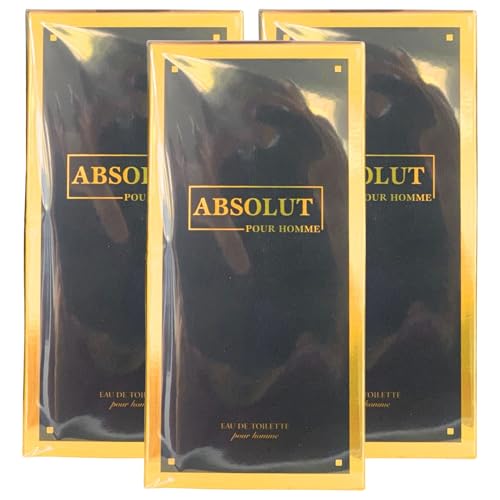 Eau De Toilette Pour Homme, Profumazione Ambrata Ed Elegante Che Esprime Tutto Lo Spirito E La Passione Di Un Uomo 100ml (3 Unità)