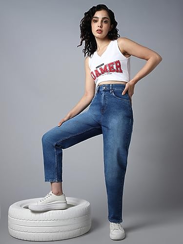 Image of HIGH Star Women's Regular Fit Mid Rise Jeans