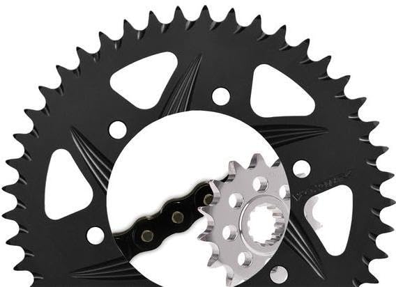 ATV&UTV Replace Parts & Accessories for Vortex 520 GFRA Go Fast Chain & Sprocket Kit fits for Honda CBR600 F4i 2001-2006 Mod-BBM45-FV24525