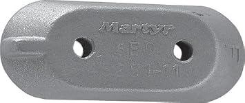 Martyr CM6E04525111Z, Zinc Alloy Anode Honda Anode, Yamaha Small Block Anode
