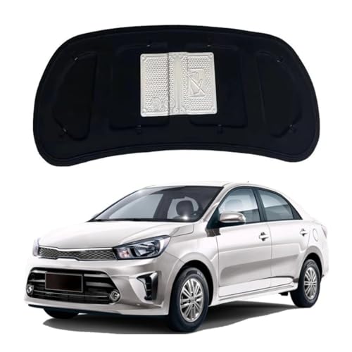 Front Hood Engine, Compatible With Kia Pegas AB Soluto Sephia 2018-2024 Flame Retardant Heat Sound Insulation Pad Auto Parts