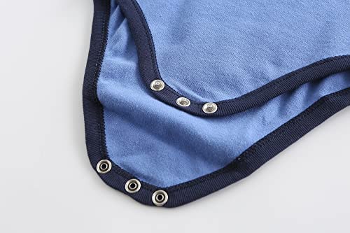 Chamie Newborn Baby Bodysuit 5-Pack Short Sleeve Baby Clothes for Boys and Girls4