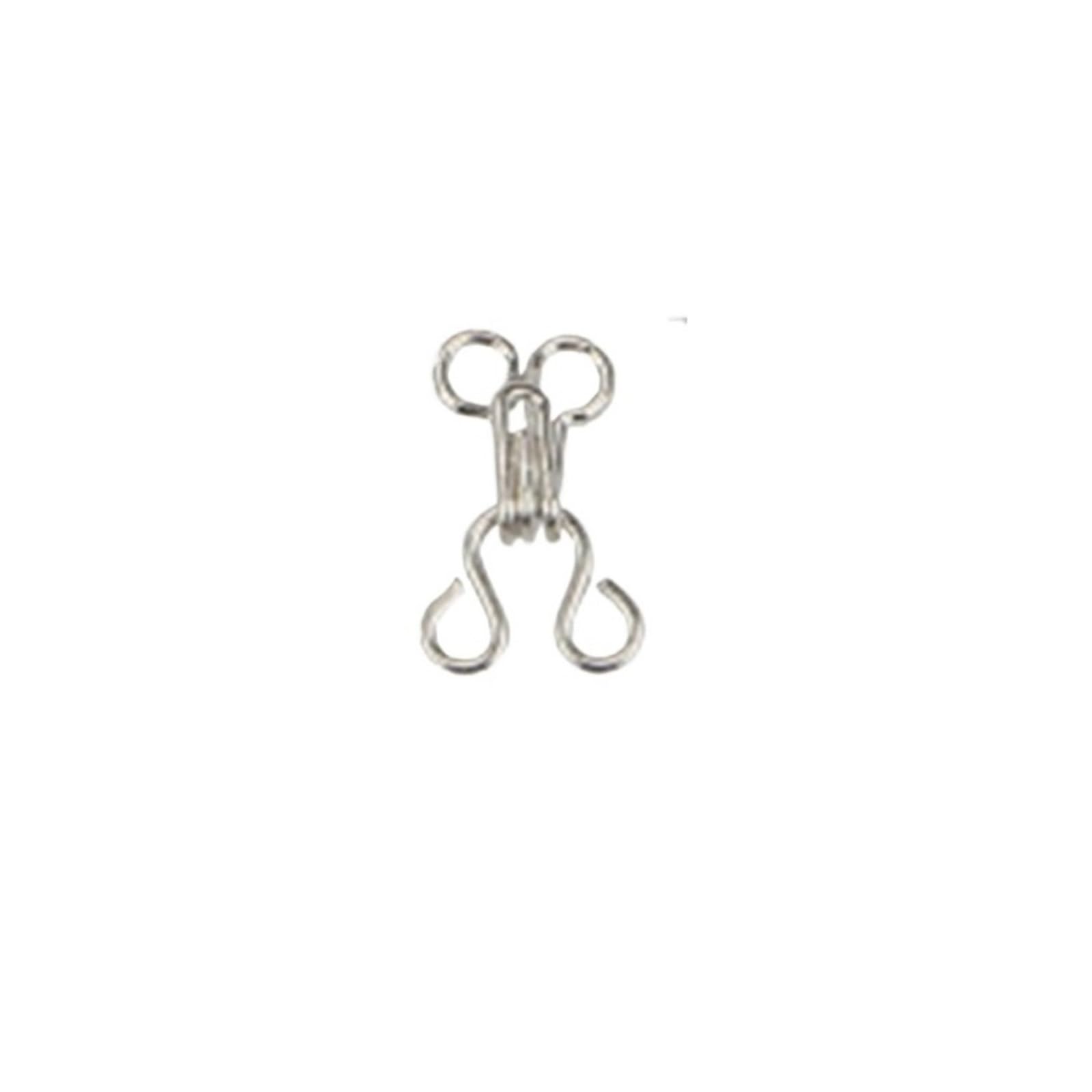 300 pares de ropa interior sujetador invisible Para Hogar | Botón de hebilla Botón de gancho oculto for accesorios de costura de portatrajes