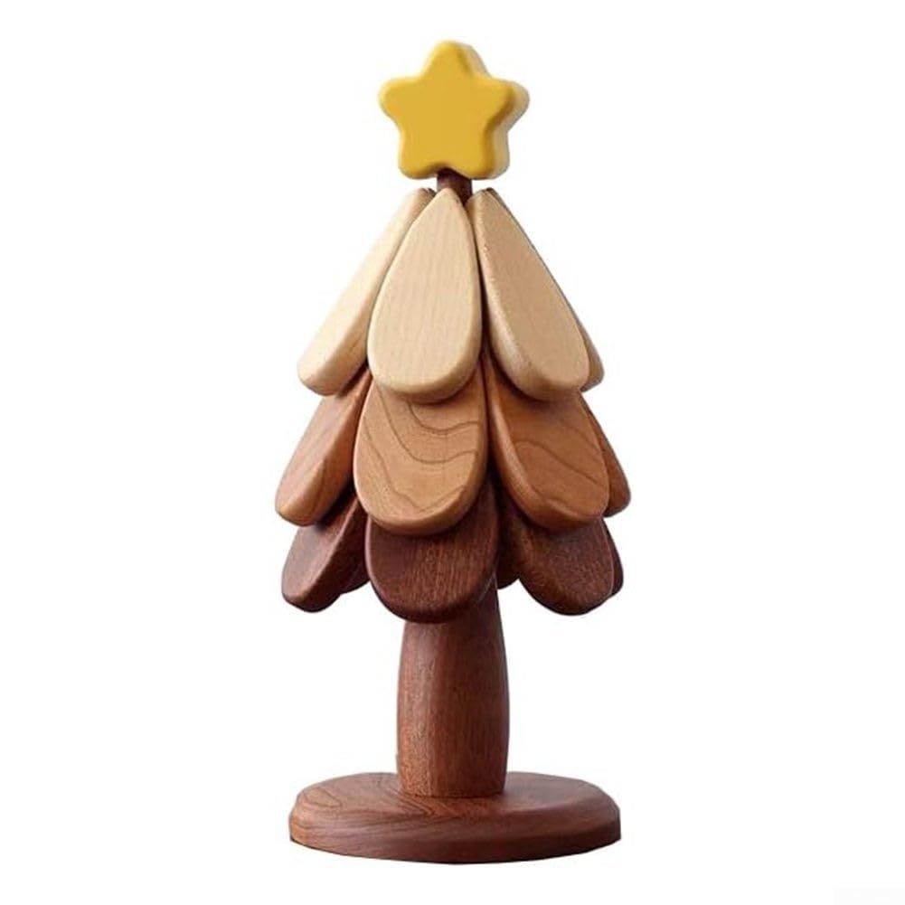 Untersetzer für heiße Töpfe und Pfannen, Baumuntersetzer-Set aus Holz, Untersetzer und Untersetzer für heiße Gerichte, Korkuntersetzer, 28 x 12 cm (gelb)