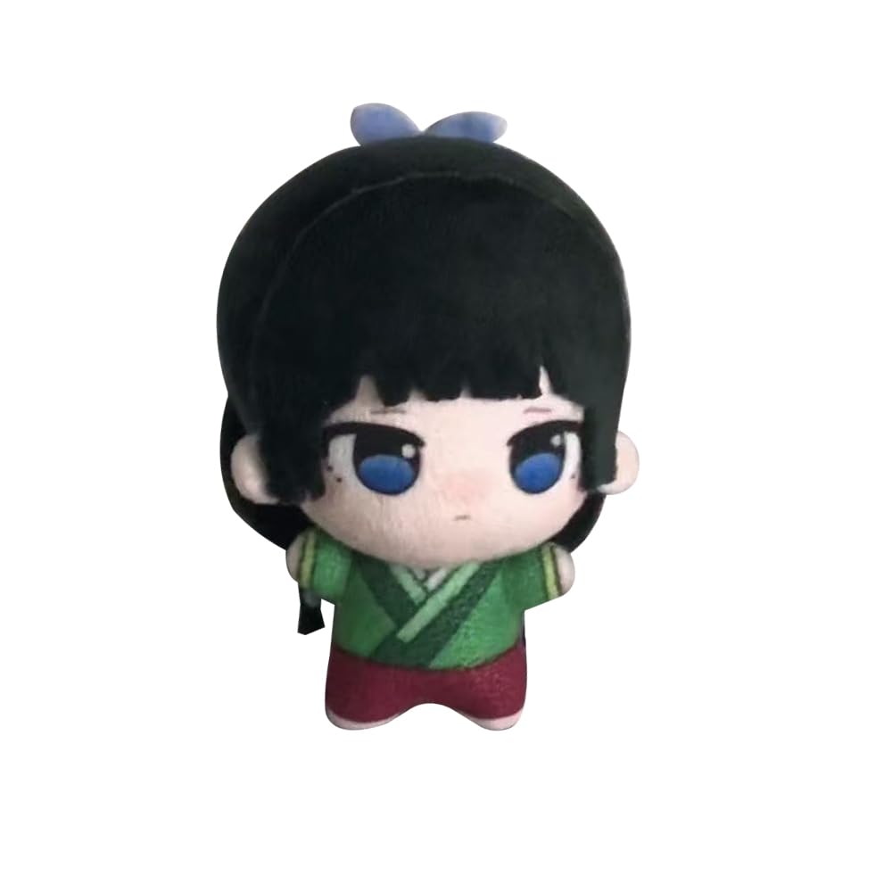 Zhongkaihua 10CM Maomao Plush Pendant Figure Anime PP Cotton Stuffed Car Home Bag Keychain Decor Soft Cushion Pillow for Fans