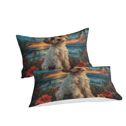 Housse de couette chaleureuse ambiance havane pour chambre parentale - 3