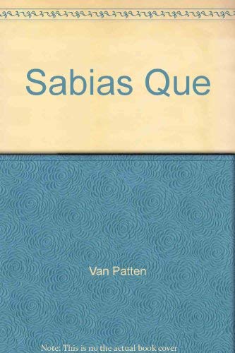 Sabias Que [Spanish] 007365521X Book Cover