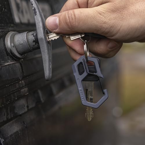Gerber Carabiner EDC Keychain Multitool, Pocket Clip, Bottle Opener, Drab Red - image 7