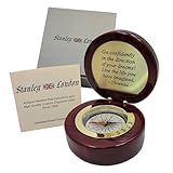 Engravable Executive Navigator Desk Compass | Personalized Leadership, Manager, or Mentor Thank You Gift | Bulk Custom Business Gifts for New Clients or Employee Appreciation (Go Confidently)