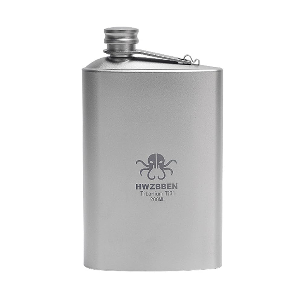 Flacon Ti étanche pour savourer votre whisky lors d'un camping en plein air