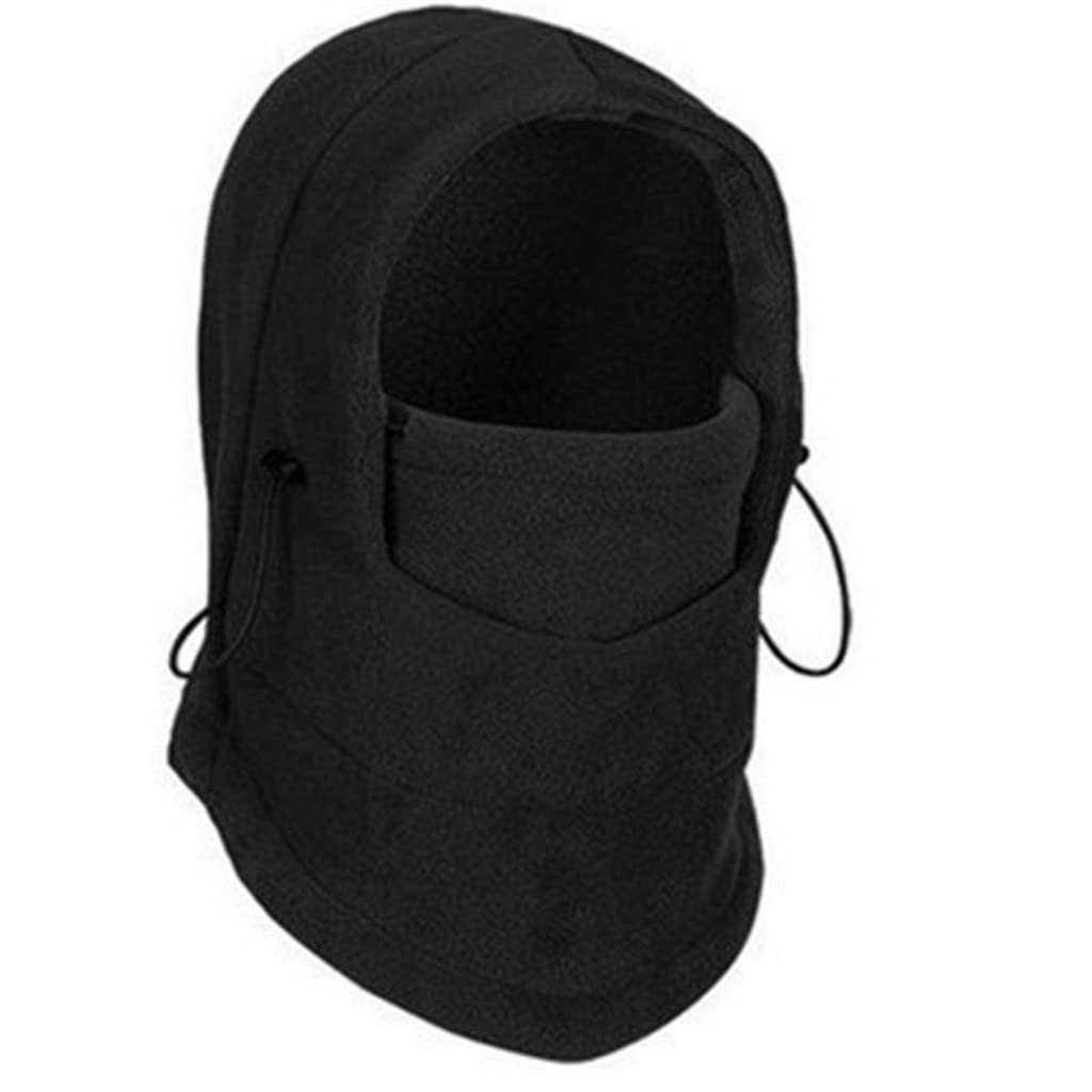 Sciarpe da Escursionismo all'aperto Unisex Cappello Caldo Invernale da Ciclismo Passamontagna in Pile Termico Scaldacollo da Sci con Cappuccio (Color : G, Size : One Size)