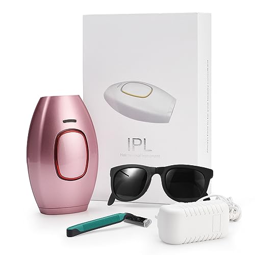 IPL Hair Remover Mini Home Laser, 500k Flashes, Rose Gold