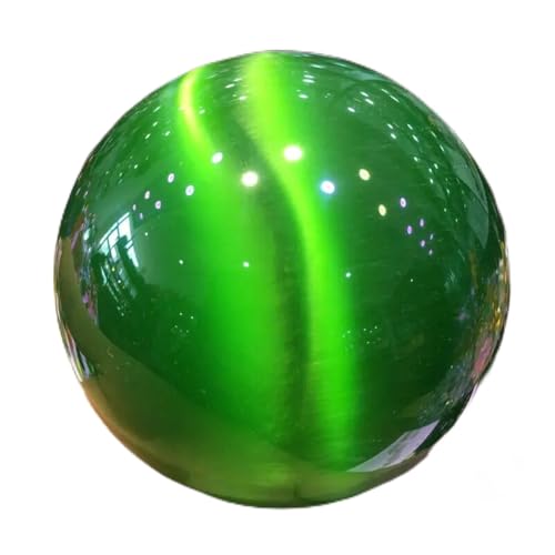 Boule en quartz œil de chat vert de 4cm, le cadeau déco idéal