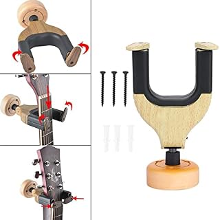 Support mural pour guitare support mural pour guitare support de suspension en bois massif corps de crochet en plastique… - Les Beatles, Paul McCartney, John Lennon, RIngo Starr, George Harrison Support mural pour guitare support mural pour guitare support de suspension en bois massif corps de crochet en plastique… – Image 2