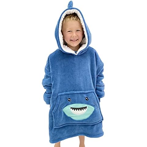 The Big Softy Kids Animal Hoodie Blanket Cover