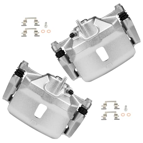 Image of cciyu 19B1832 19B1833 Front Left & Right Brake Calipers With Bracket For Acura For EL 1997-2000,For Honda For Civic 1996-2011,For Honda For Insight 2010-2014