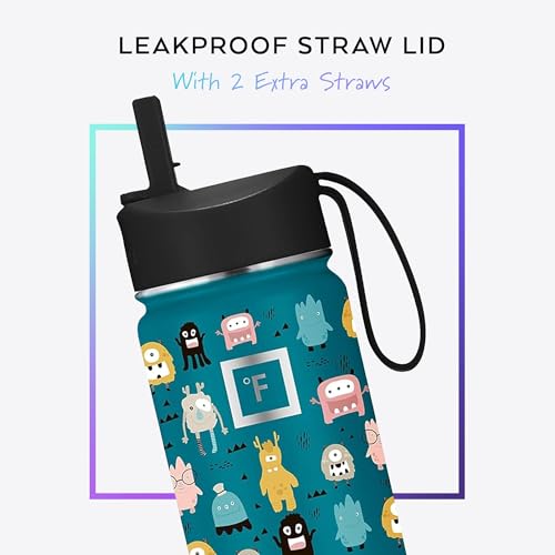 IRON °FLASK Kids 14oz Insulated Tumbler with Leakproof Straw Lid — view 2