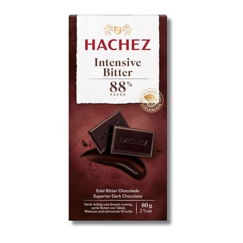 Hachez Tafel Intensive Bitter 88% (1 x 80 g)